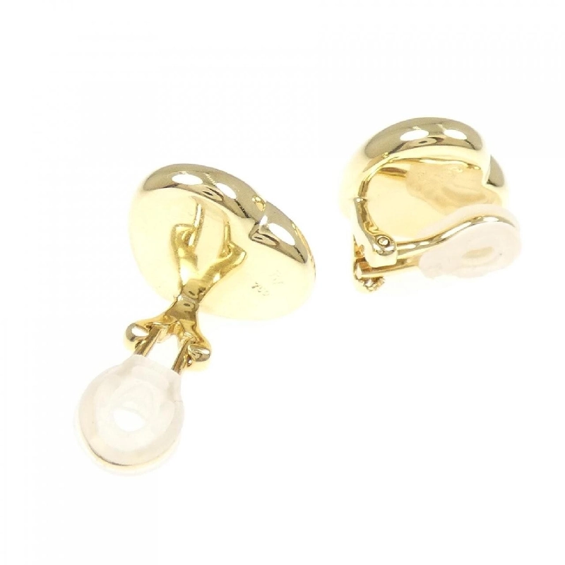 Ponte Vecchio Heart × Flower Mother of Pearl Earrings - Hàng hiệu Authentic 844875