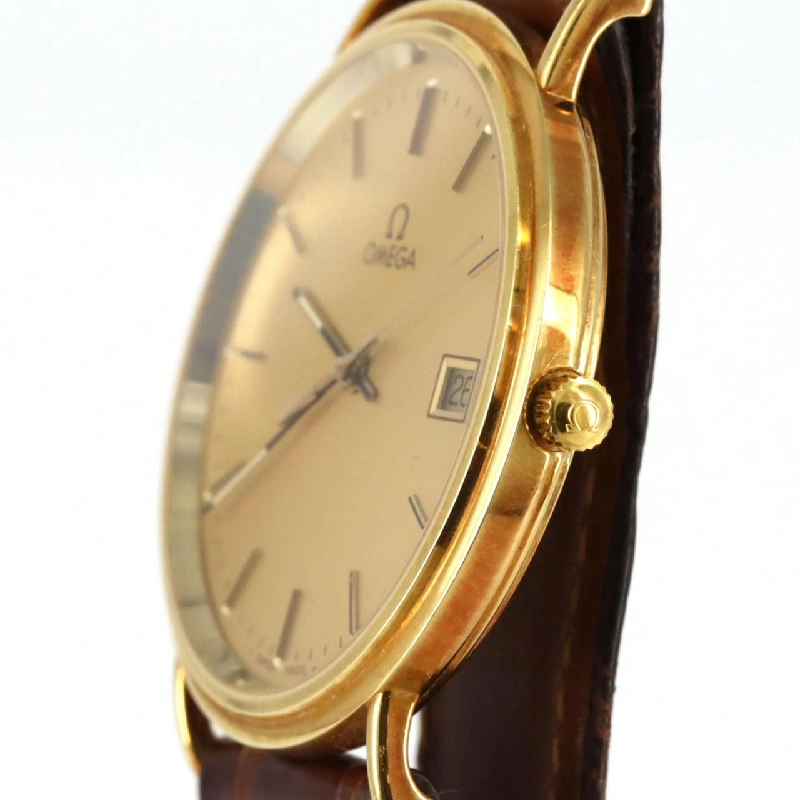 Đồng hồ Omega Round Case YG YG Quartz - Hàng hiệu chính hãng 882252