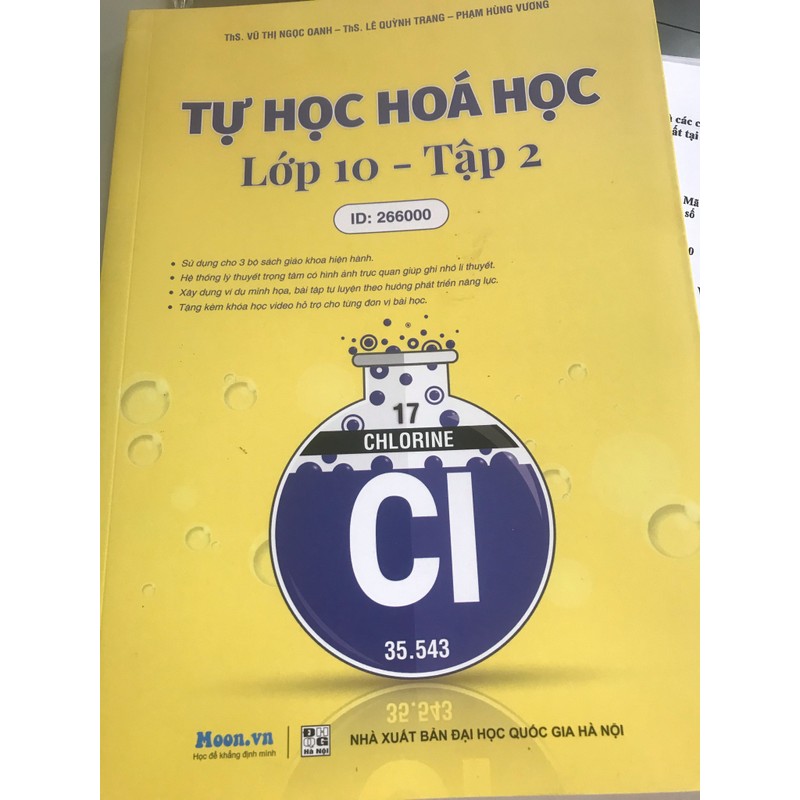 Sách tự học hoá 10 chính hãng 140508