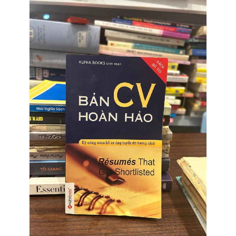Bản CV Hoàn Hảo - Alpha Books - Alpha Books biên soạn 1000726