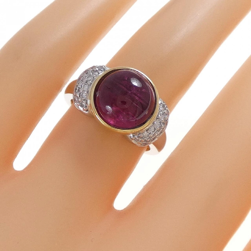 Nhẫn Tourmaline K18YG/PT900 4.51CT - Hàng hiệu Chính hãng 849982