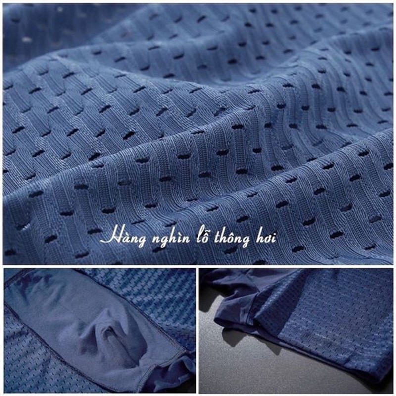 Quần sịp nam đùi lưới cotton thông hơi, đai lưng nhỏ, hàng loại 1, Việt Nam làm xuất Nhật 174992