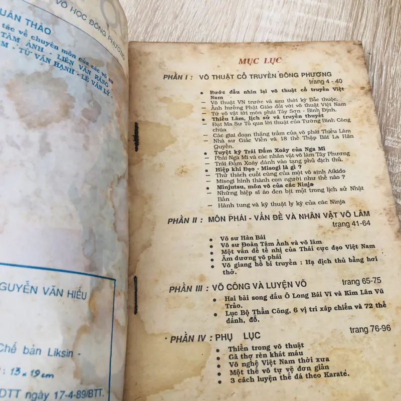 NGHIÊN CỨU VÕ THUẬT  1010639