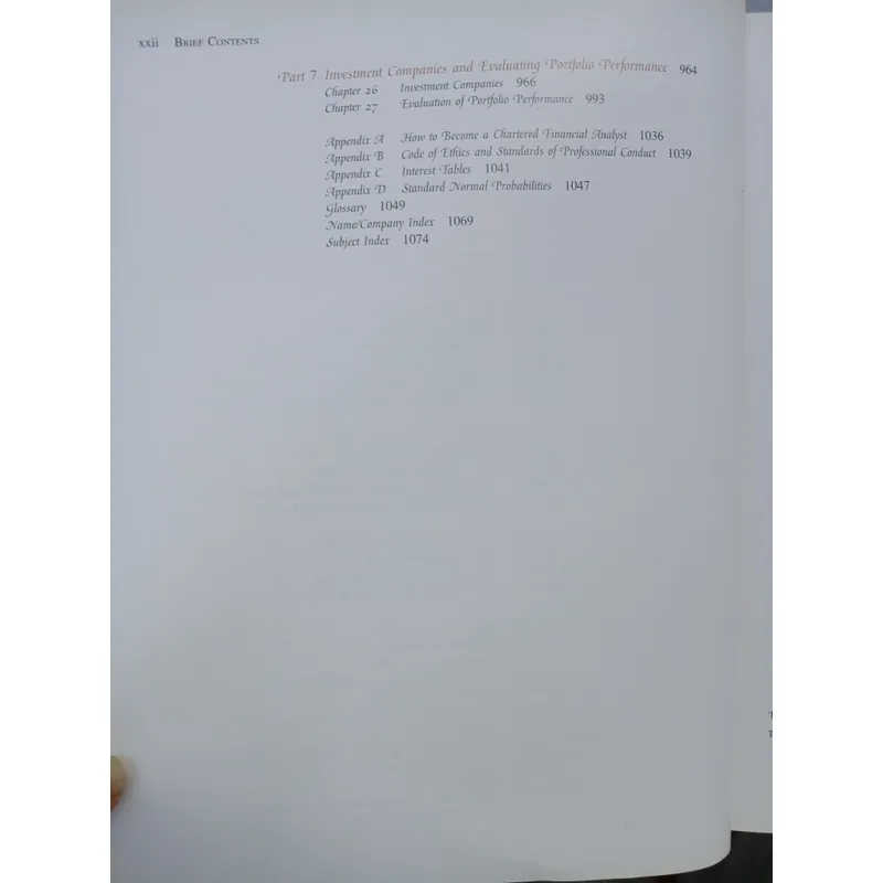 INVESTMENT ANALYSIS AND PORTFOLIO MANAGEMENT (PHÂN TÍCH ĐẦU TƯ VÀ QUẢN TRỊ DANH MỤC) 731533