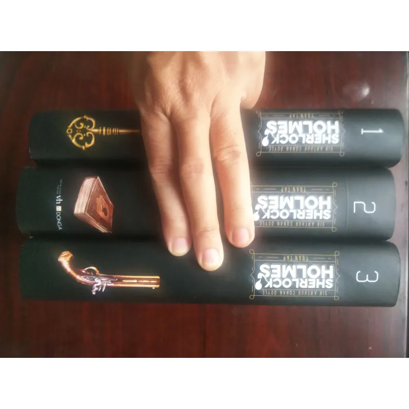 [Sách Văn Học] Sherlock Holmes Toàn Tập 1+2+3 - Bìa Cứng (Sir Arthur Conan Doyle) 931445