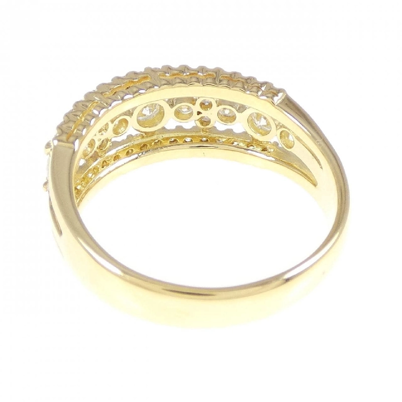 Nhẫn kim cương K18YG 0.81CT - Hàng hiệu Authentic 851021