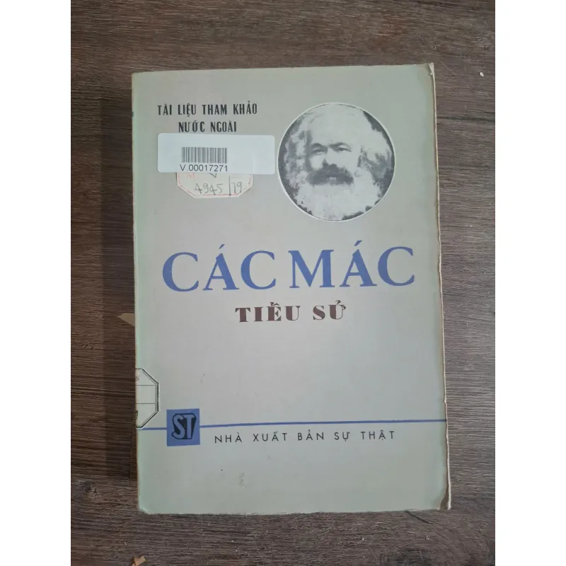 CÁC MÁC - TÀI LIỆU THAM KHẢO NƯỚC NGOÀI 718793