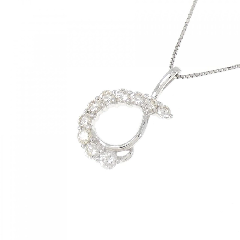 K18WG Dây chuyền kim cương 0.50CT - Hàng hiệu Chính hãng 862455