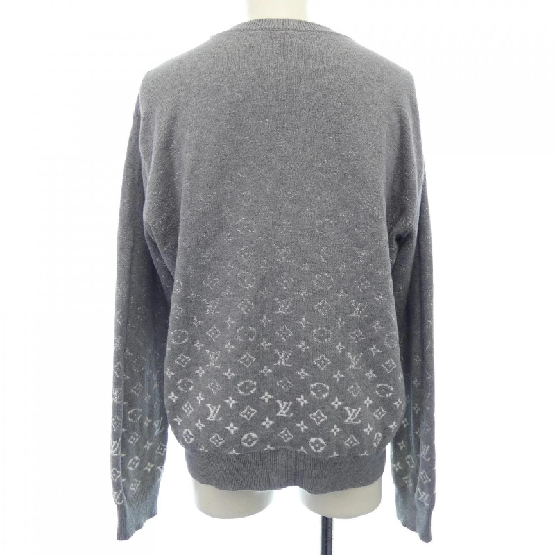 Louis Vuitton LOUIS VUITTON Áo len cổ tròn họa tiết monogram gradient HKN46WUSO - Hàng hiệu Chính hãng 896967