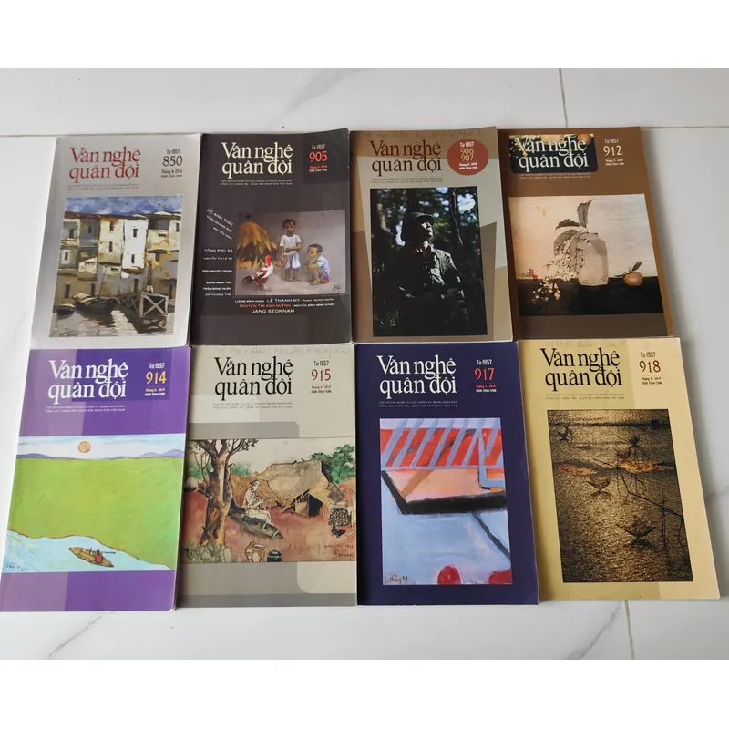 8 cuốn Văn nghệ quân đội 605384
