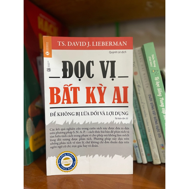 Đọc vị bất kỳ ai - TS. David J. Lieberman - new 273348