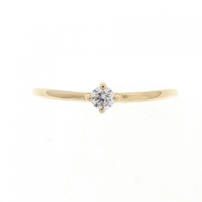 Nhẫn kim cương Solitaire K18YG 0.06CT - Hàng hiệu chính hãng 849780