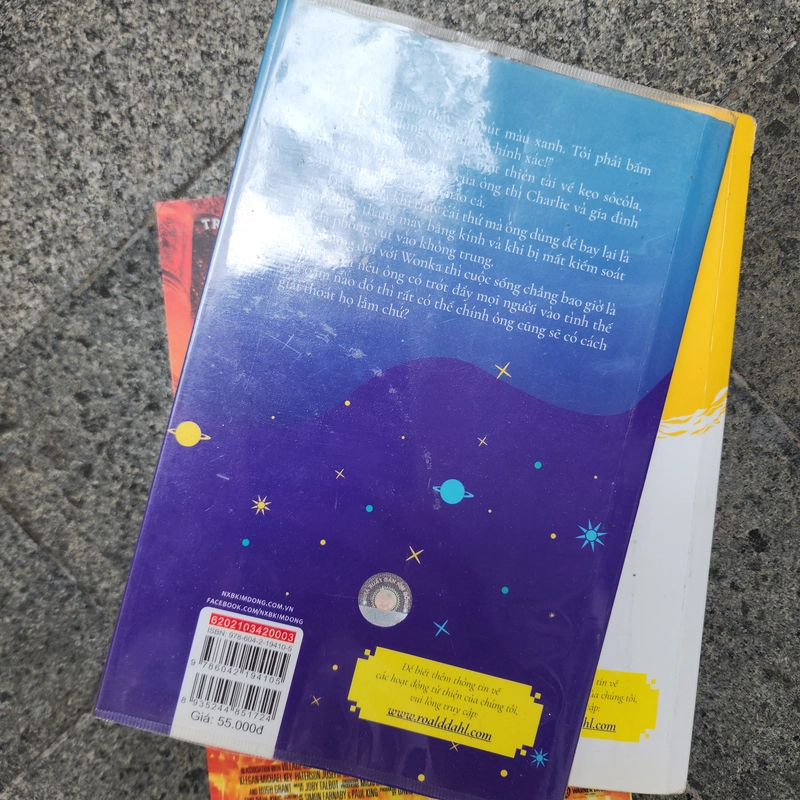 Combo 3 quyển Charlie và nhà máy socola của Roald Dahl 534480