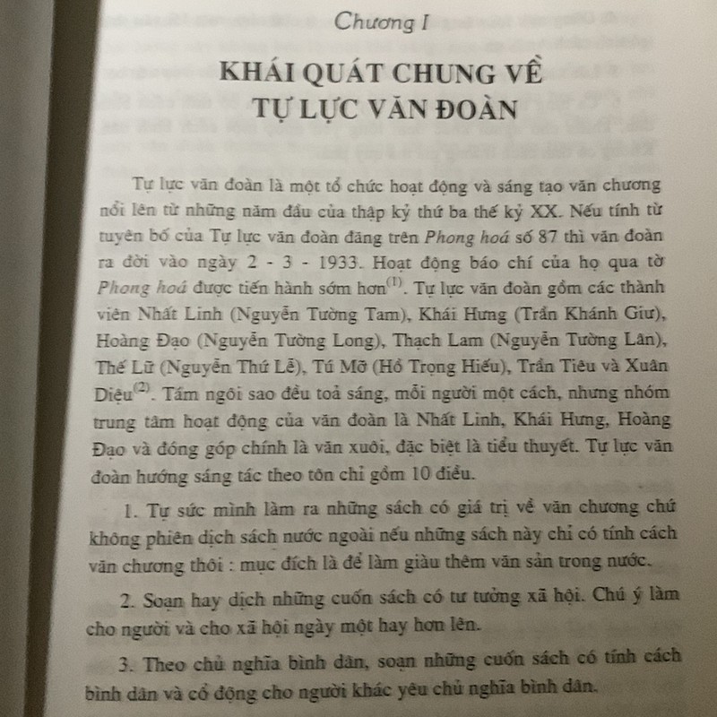 Tự Lực Văn Đoàn : Trào lưu- Tác giả 182141