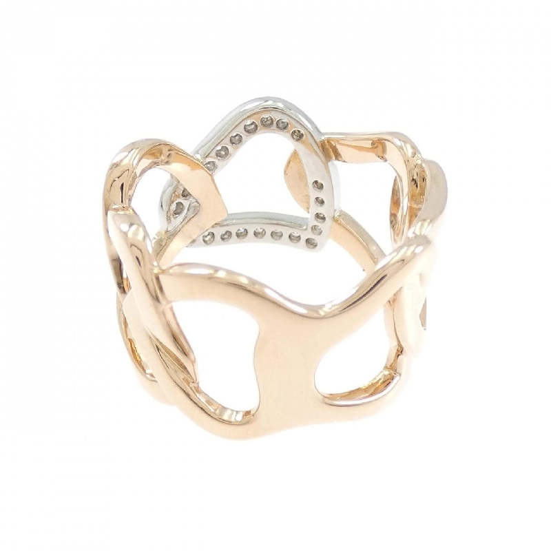 Nhẫn kim cương K18PG/K18WG - Hàng hiệu Authentic 852812