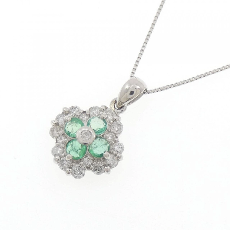 Dây chuyền ngọc lục bảo PT900/PT850 0.46CT - Hàng hiệu Authentic 862063