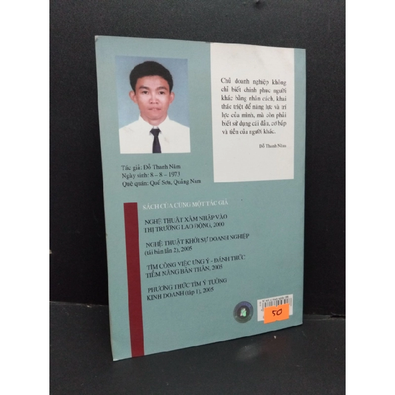 [Phiên Chợ Sách Cũ] Nghệ thuật khởi sự doanh nghiệp 2005 2303 428549