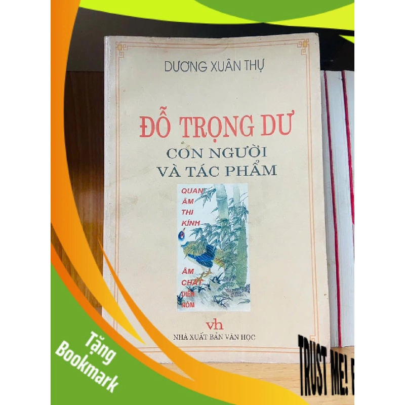(TẶNG BOOKMARK) Đỗ Trọng Dư con người và tác phẩm / Dương Xuân Thự Sách văn học RBK3101 943203
