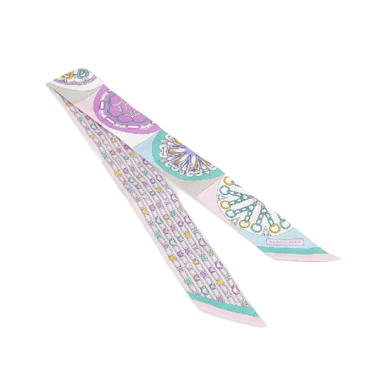 Khăn quàng cổ L'EFFET KALEIDOSCOPE của Hermès 063800S 623547