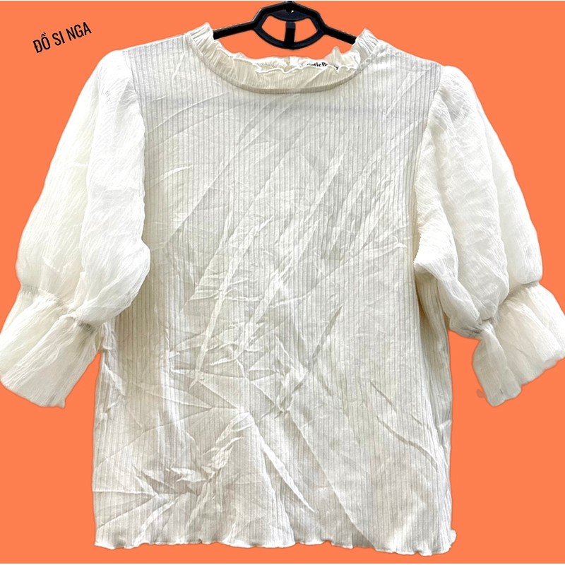 ÁO THUN COTTON ( Croptop ) KIỂU JAPAN 142270