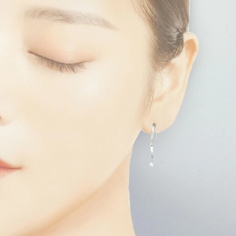 K18WG Bông tai kim cương 0.12CT - Hàng hiệu Chính hãng 868150