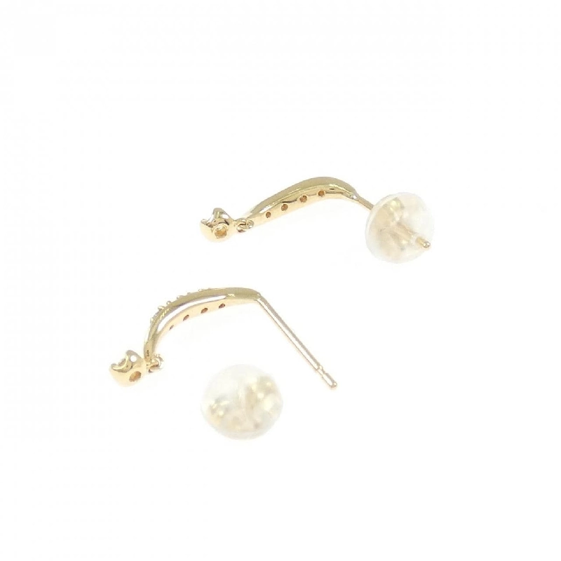 K18YG Bông tai kim cương - Hàng hiệu Chính hãng 865066