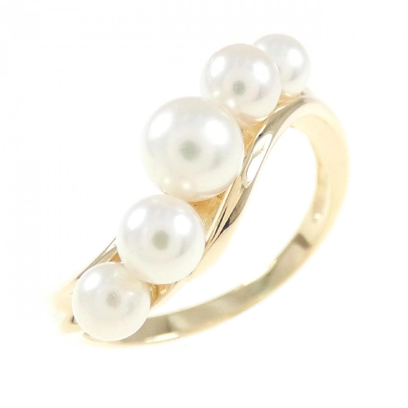 Nhẫn ngọc trai Akoya K18YG 671519