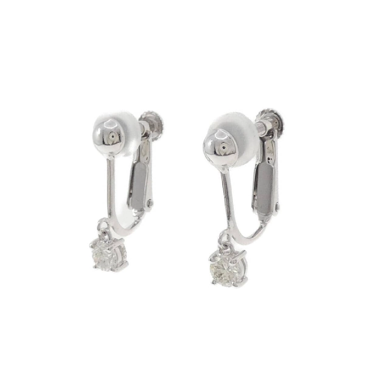 K18WG/K14WG Bông tai kim cương 0.30CT - Hàng hiệu Chính hãng 873636