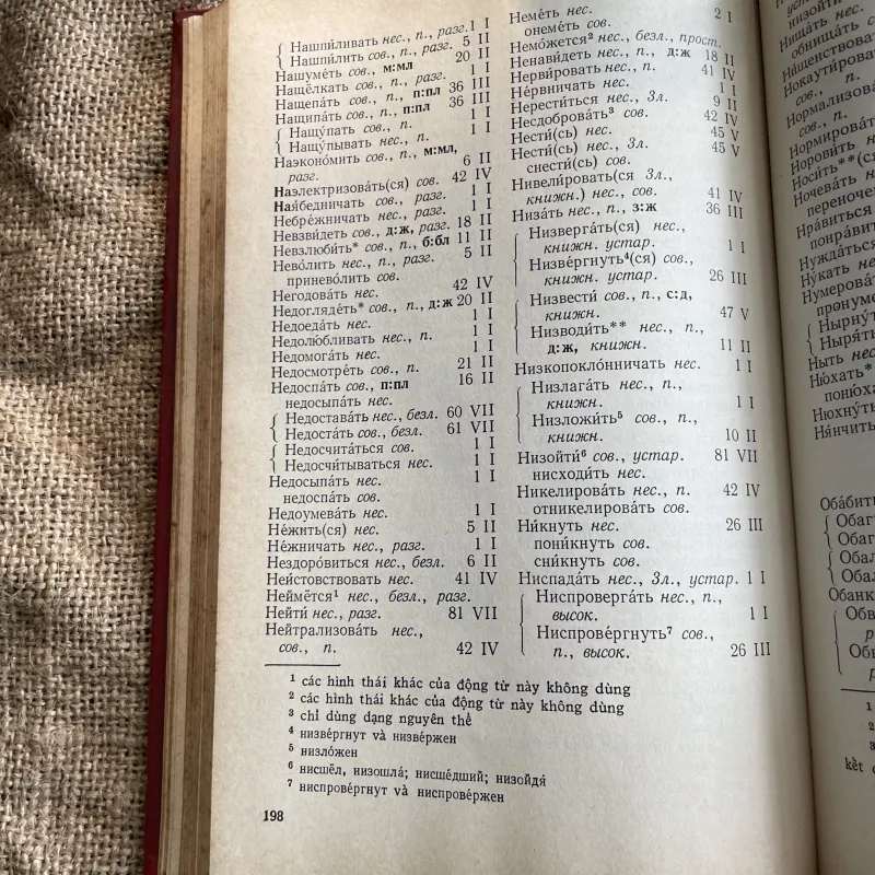 Cách chia động từ tiếng Nga -1982, in tại Nga  933002