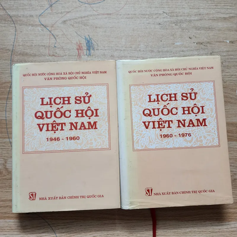 Lịch sử quốc hội Việt nam 2 tập bìa cứng | 1946-1976 976299