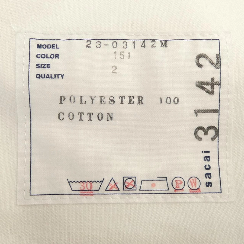 SACAI 23-03142M Quần - Hàng hiệu Chính hãng 896043