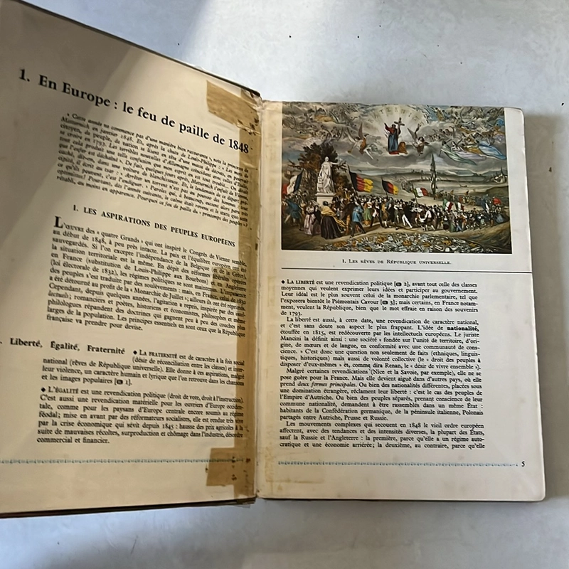 HISTOIRE CLASSE DE 1ère, JEAN DEFRASNE, MICHEL LARAN, ÉDITIONS HACHETTES, 1973 503476