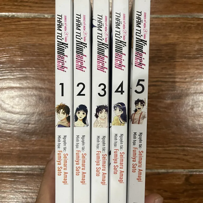THÁM TỬ KINDAICHI - SERIES KỶ NIỆM 20 NĂM BOXSET 5 TẬP 601711