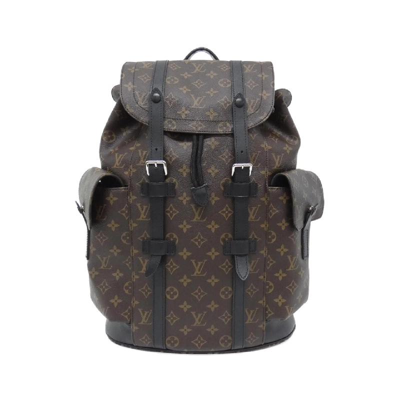 Ba lô Louis Vuitton Monogram Macassar Christopher MM M43735 609289