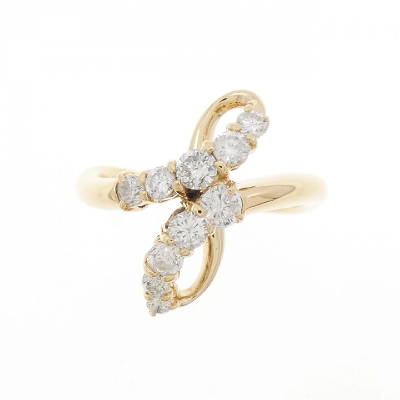 Nhẫn kim cương K18YG 0.51CT 669039