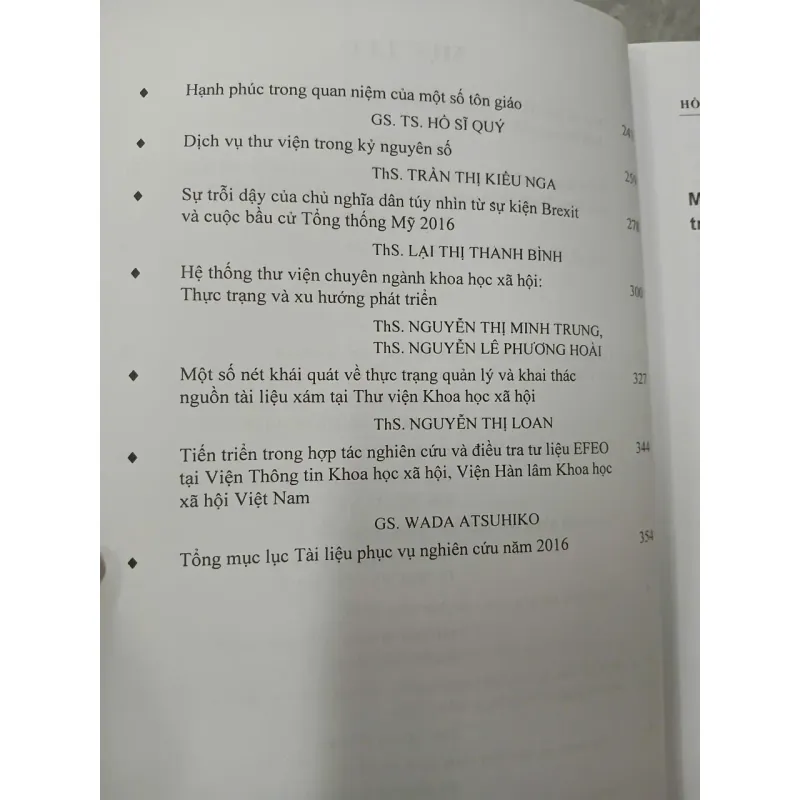 NIÊN GIÁM THÔNG TIN KHOA HỌC XÃ HỘI TẬP 12 696954