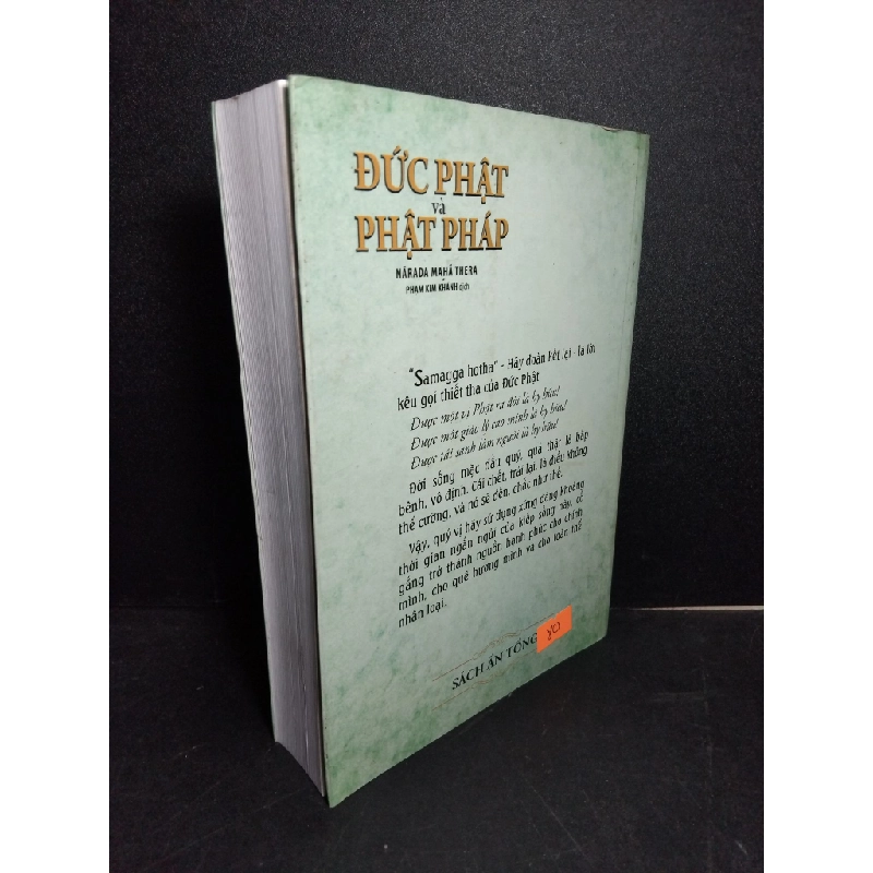 Đức Phật và Phật Pháp mới 90% bẩn nhẹ, có mộc đỏ trang đầu 2013 HCM1001 Narada Maha Thera TÂM LINH - TÔN GIÁO - THIỀN 381035