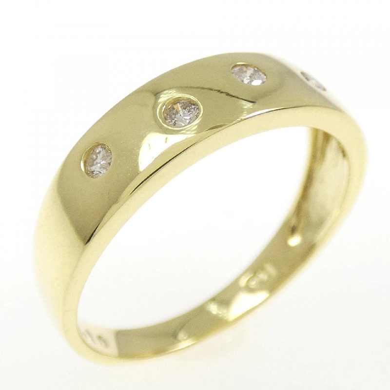 Nhẫn kim cương K18YG 0.10CT 668811