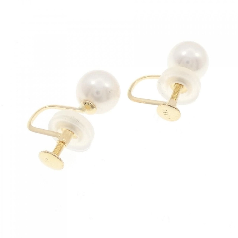 Bông tai ngọc trai Akoya K18YG 7.5mm - Hàng hiệu Chính hãng 872824