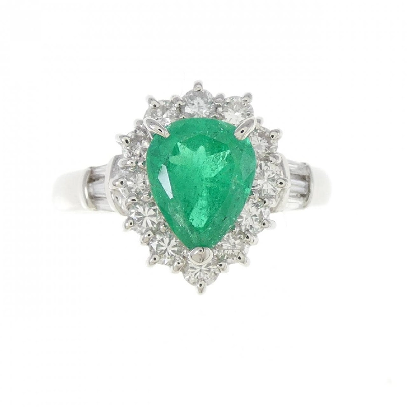 Nhẫn Emerald PT900 1.061CT 672038