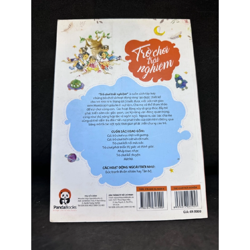 [Phiên Chợ Sách Cũ] Trò Chơi Trải Nghiệm: Phát Triển Kỹ Năng Đầu Đời Cho Trẻ - Montessori - Maja Pitamic,, 2017 1503 411247