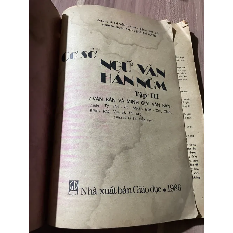 Cơ sở ngữ văn Hán Nôm - sách khổ lớn  750146