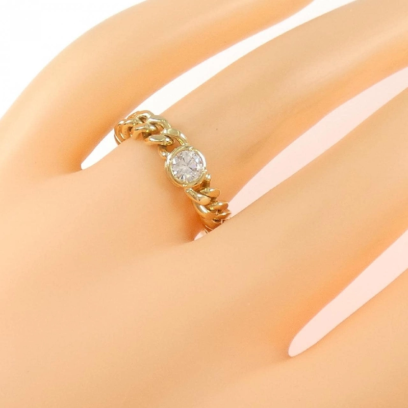 Nhẫn kim cương K18YG 0.223CT - Hàng hiệu Authentic 850952