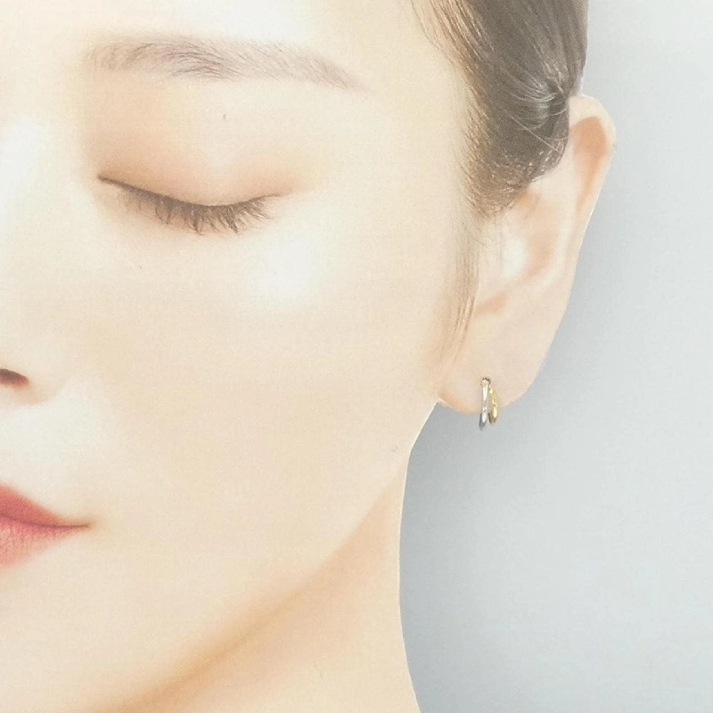 K18YG/PT900 Bông tai - Hàng hiệu Authentic 866794