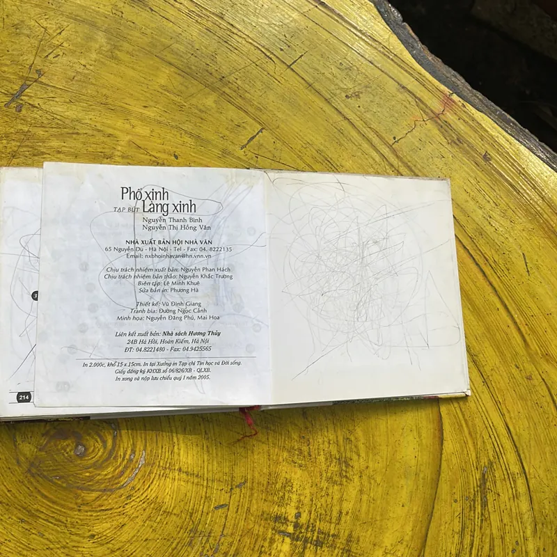 PHỐ XINH LÀNG XINH TẠP BÚT NGUYỄN THANH BÌNH- NGUYỄN THỊ HỒNG VÂN 718719