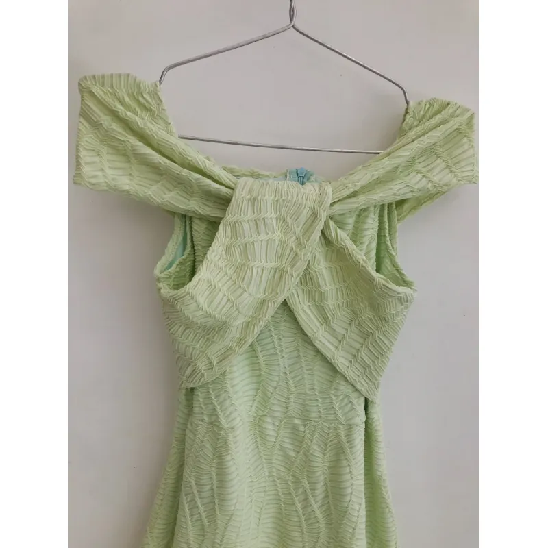 Đầm xanh mint đám cưới size S 748806