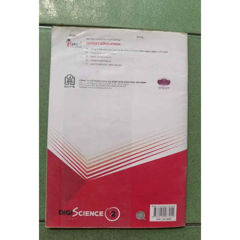 [Sách tiếng Anh tăng cường lớp 2] Digi Science - NXB Giáo Dục  1022133