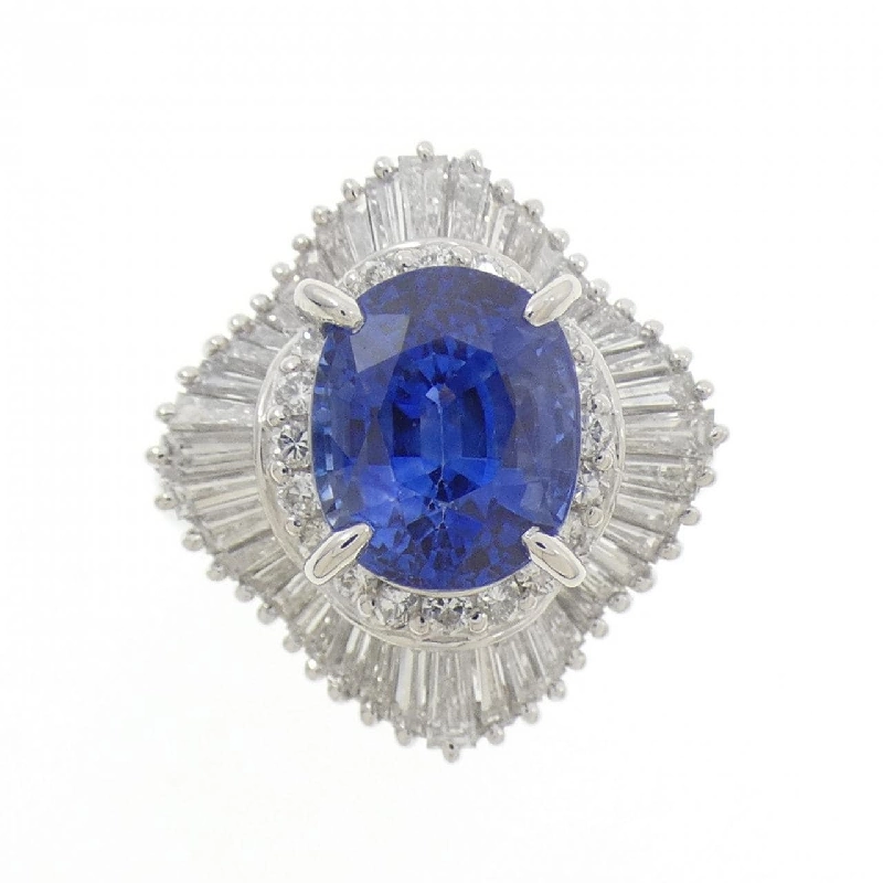 Nhẫn Sapphire PT900 3.86CT - Hàng hiệu Chính hãng 851731