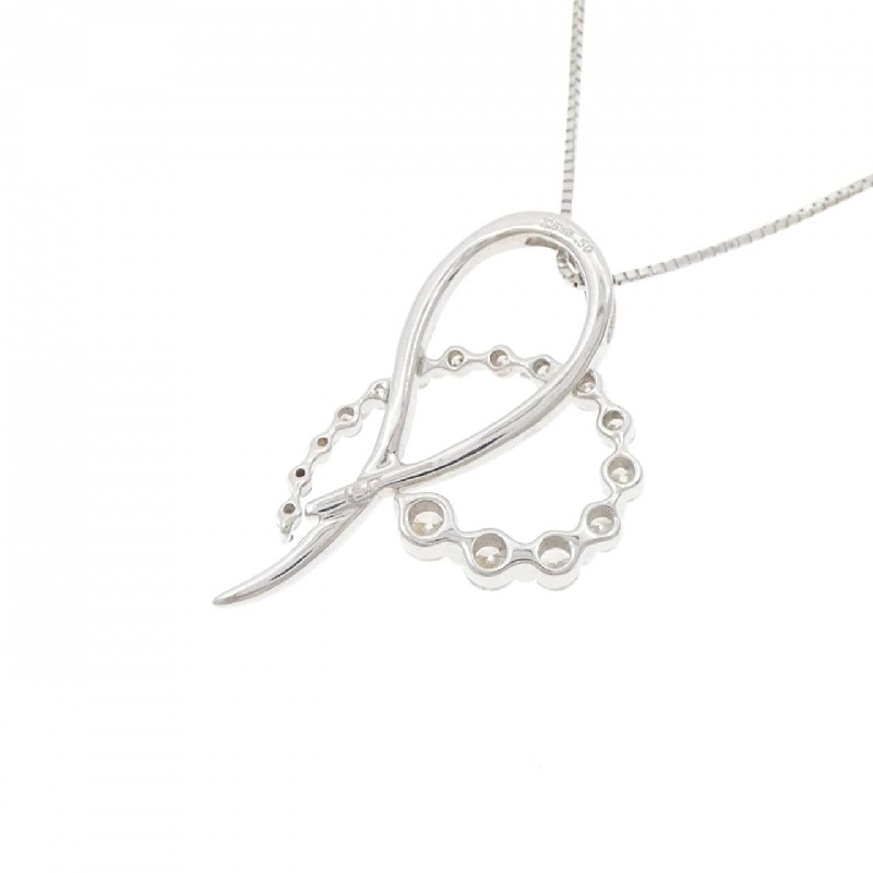 K18WG Dây chuyền kim cương 0.50CT - Hàng hiệu Chính hãng 864617