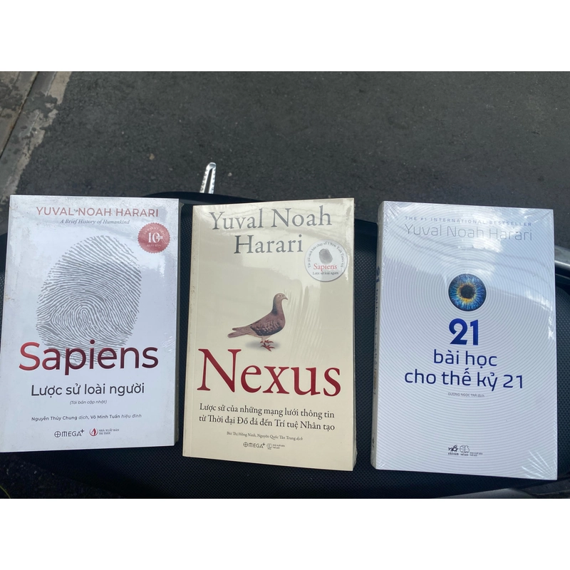 Sách Yuval Noah Narari - combo 3c Sapiens Nexus 21 bài học thế kỷ 21 519726